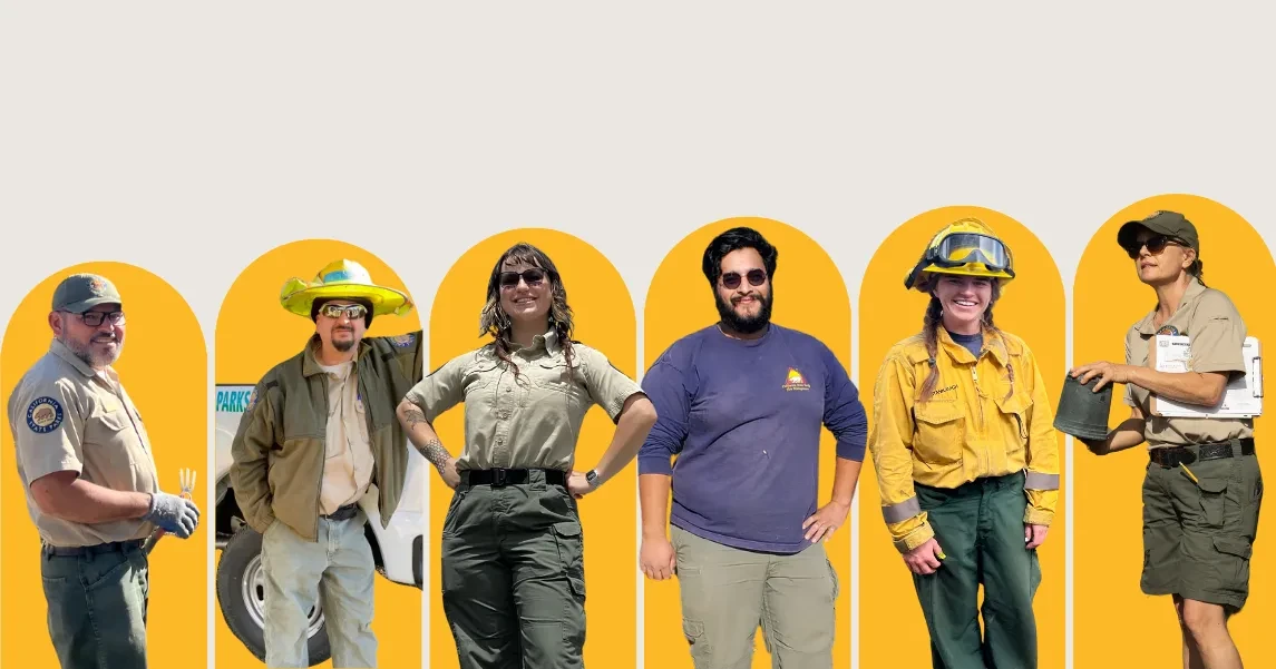 Photo of park staff