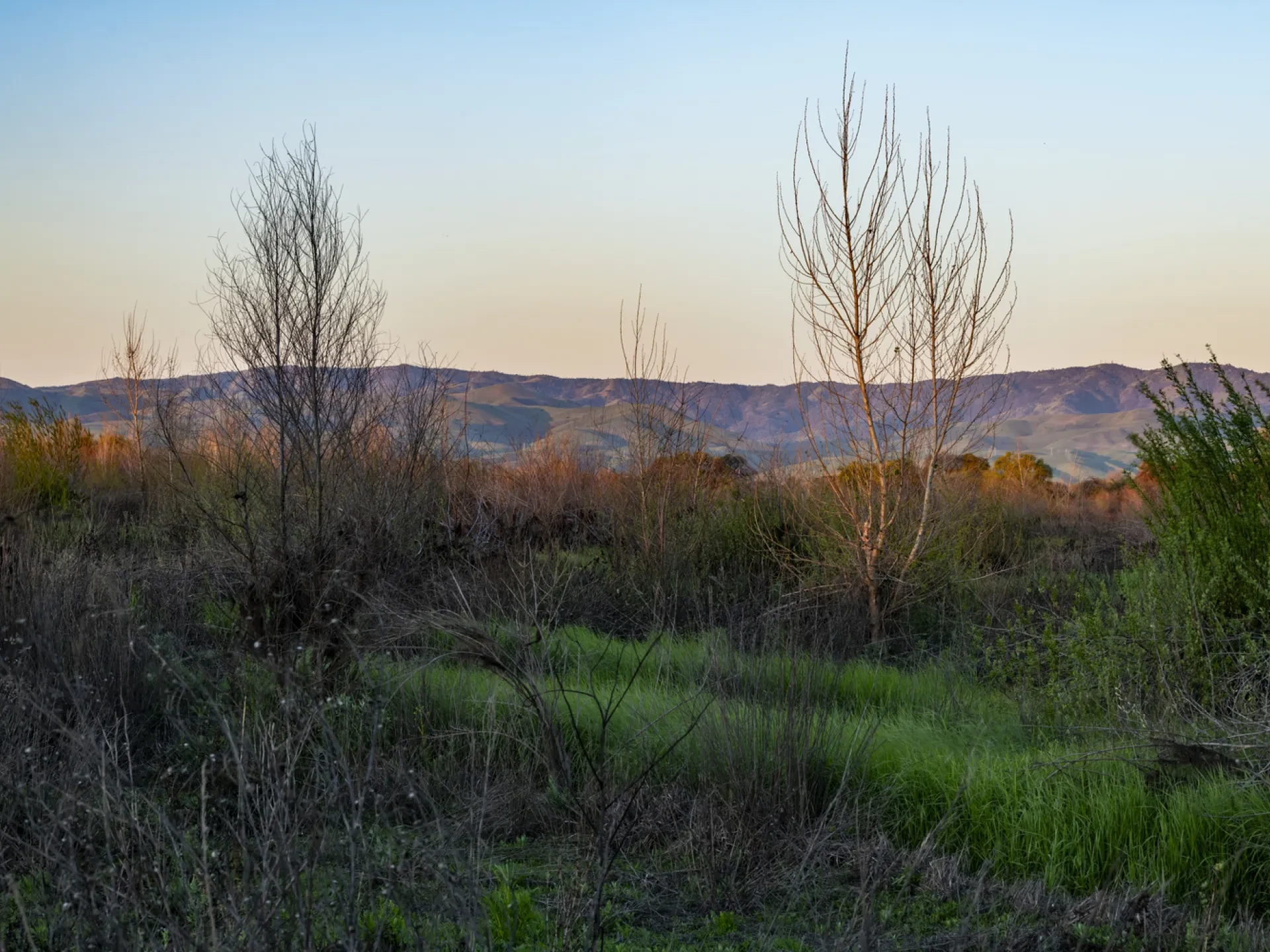 A Dos Rios sunrise. Photo by Brian Baer, courtesy of California State Parks. 