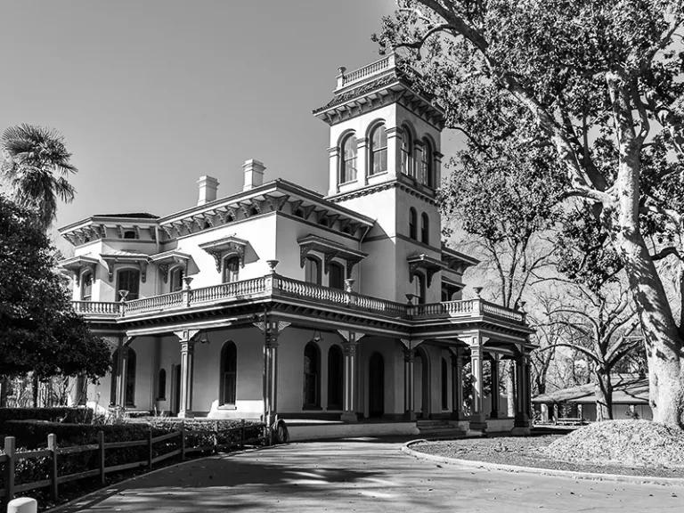 Bidwell Mansion BW